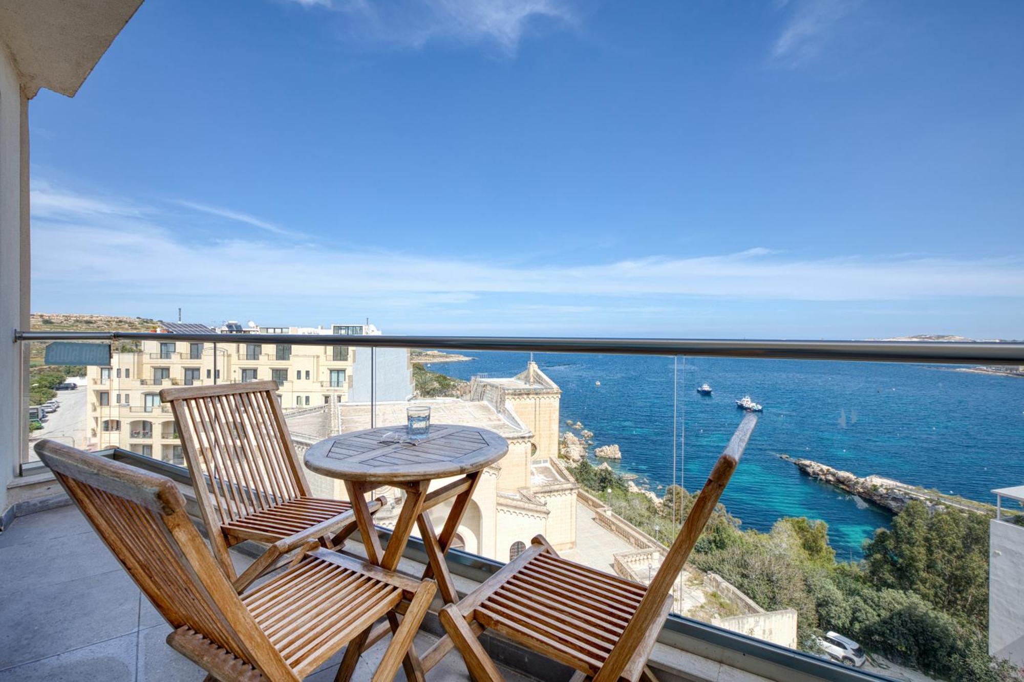 Blu Mar Sea View Apartments St. Paul's Bay Luaran gambar