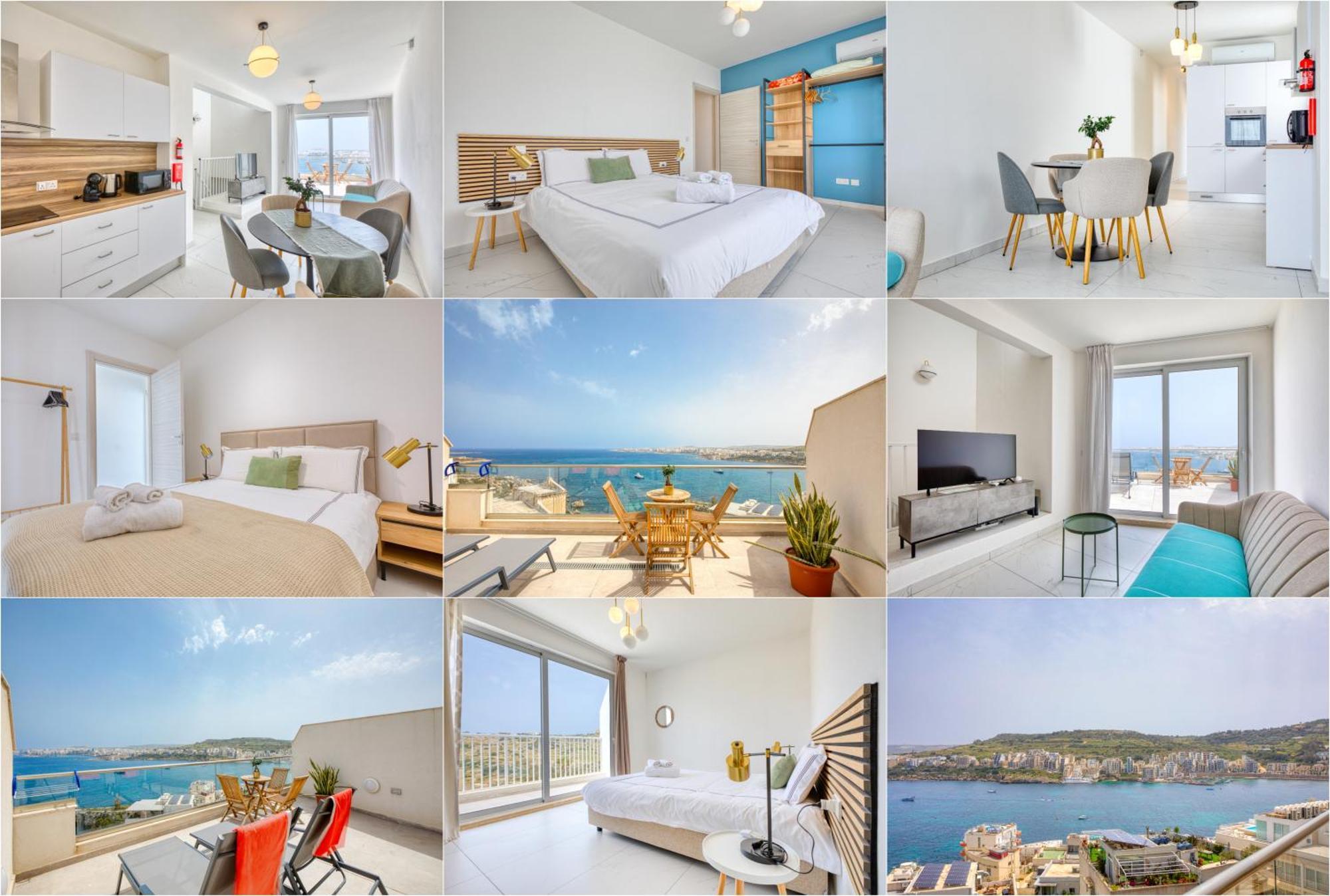 Blu Mar Sea View Apartments St. Paul's Bay Luaran gambar