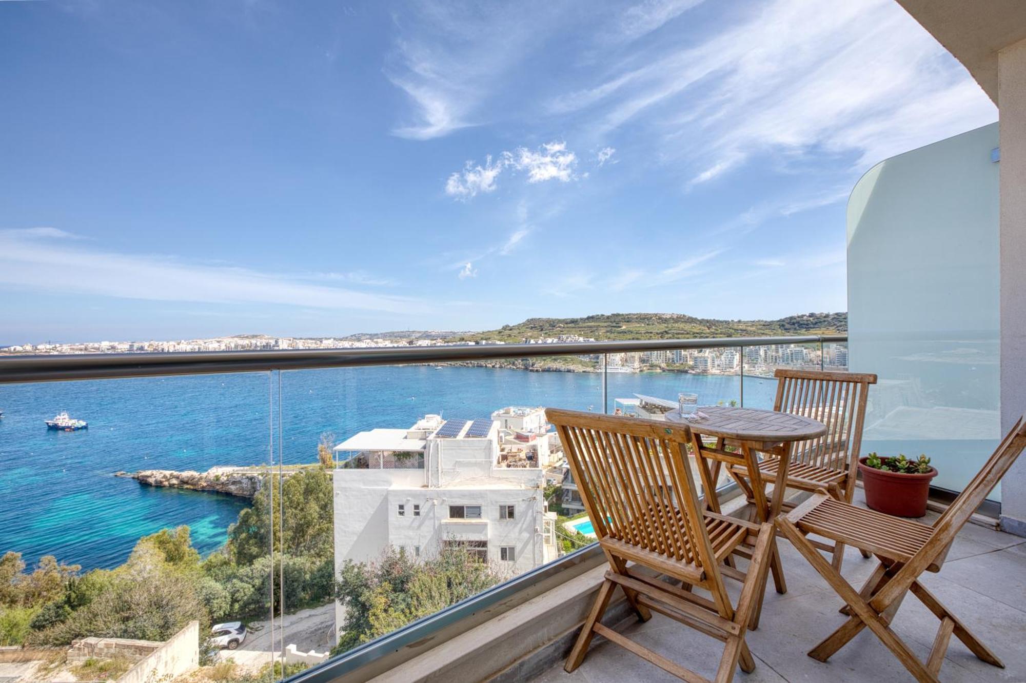 Blu Mar Sea View Apartments St. Paul's Bay Luaran gambar